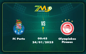 fc porto olympiakos piraeus 24 01 c2 - Nhận định soi kèo FC Porto vs Olympiakos Piraeus Cuộc đấu cân tài tại Cúp C2