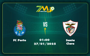 fc porto santa clara 27 01 vdqg bo dao nha - Nhận định soi kèo FC Porto vs Santa Clara Chủ nhà lấn lướt nhưng khó thắng đậm