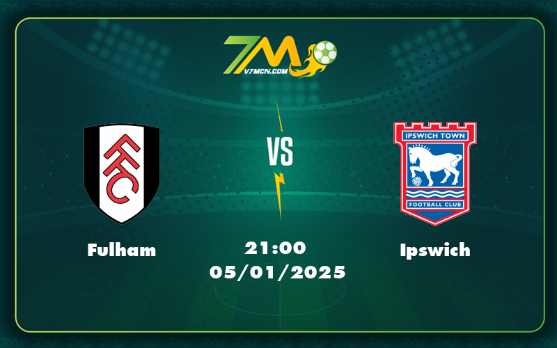 fulham ipswich 05 01 ngoai hang anh - Soi kèo Fulham vs Ipswich Fulham trên đà giành chiến thắng