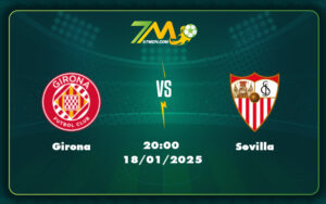 girona sevilla 18 01 la liga - Nhận định soi kèo trận đấu Girona vs Sevilla Ai sẽ chiếm ưu thế tại La Liga