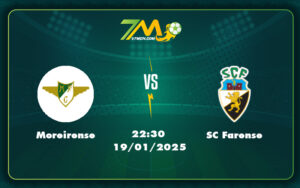 moreirense sc farense 19 01 vdqg bo dao nha - Cuộc chạm trán hấp dẫn Moreirense vs SC Farense Lợi thế nghiêng về đội chủ nhà