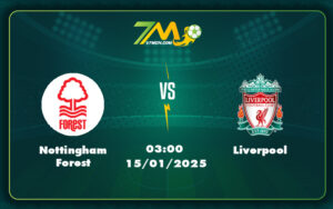 nottingham forest liverpool 15 01 ngoai hang anh - Soi kèo trận đấu Nottingham Forest vs Liverpool Cuộc chiến giữa đội đầu bảng và kẻ thách thức