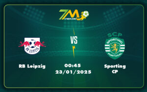 rb leipzig sporting cp 23 01 c1 - RB Leipzig vs Sporting CP Thử thách cân tài cân sức tại C1