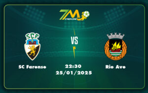 sc farense rio ave 25 01 vdqg bo dao nha - SC Farense vs Rio Ave Cuộc đấu tìm kiếm sự bứt phá tại VĐQG Bồ Đào Nha