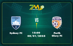 sydney fc perth glory fc 08 01 vdqg uc - Soi kèo Sydney FC vs Perth Glory FC Cuộc đối đầu chênh lệch tại giải VĐQG Úc