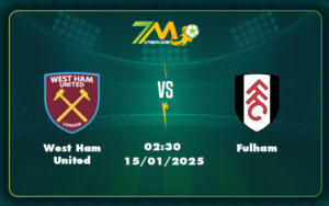 west ham united fulham 15 01 ngoai hang anh - Phân tích và soi kèo West Ham United vs Fulham - Ai sẽ giành chiến thắng trong trận derby London