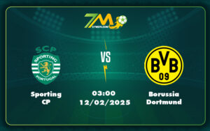 sporting cp borussia dortmund 12 02 c1 - Nhận định Sporting CP vs Borussia Dortmund Lợi thế sân nhà giúp Sporting CP tự tin giành chiến thắng